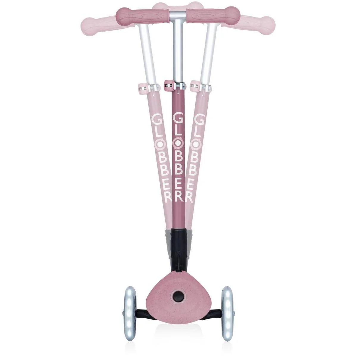 Globber Ecologic Primo Foldable Scooter With Lights Berry - Image 3