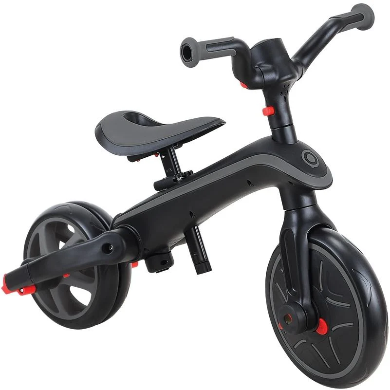 Globber Explorer Foldable 4in1 Kids Trike Black/Grey - Image 6
