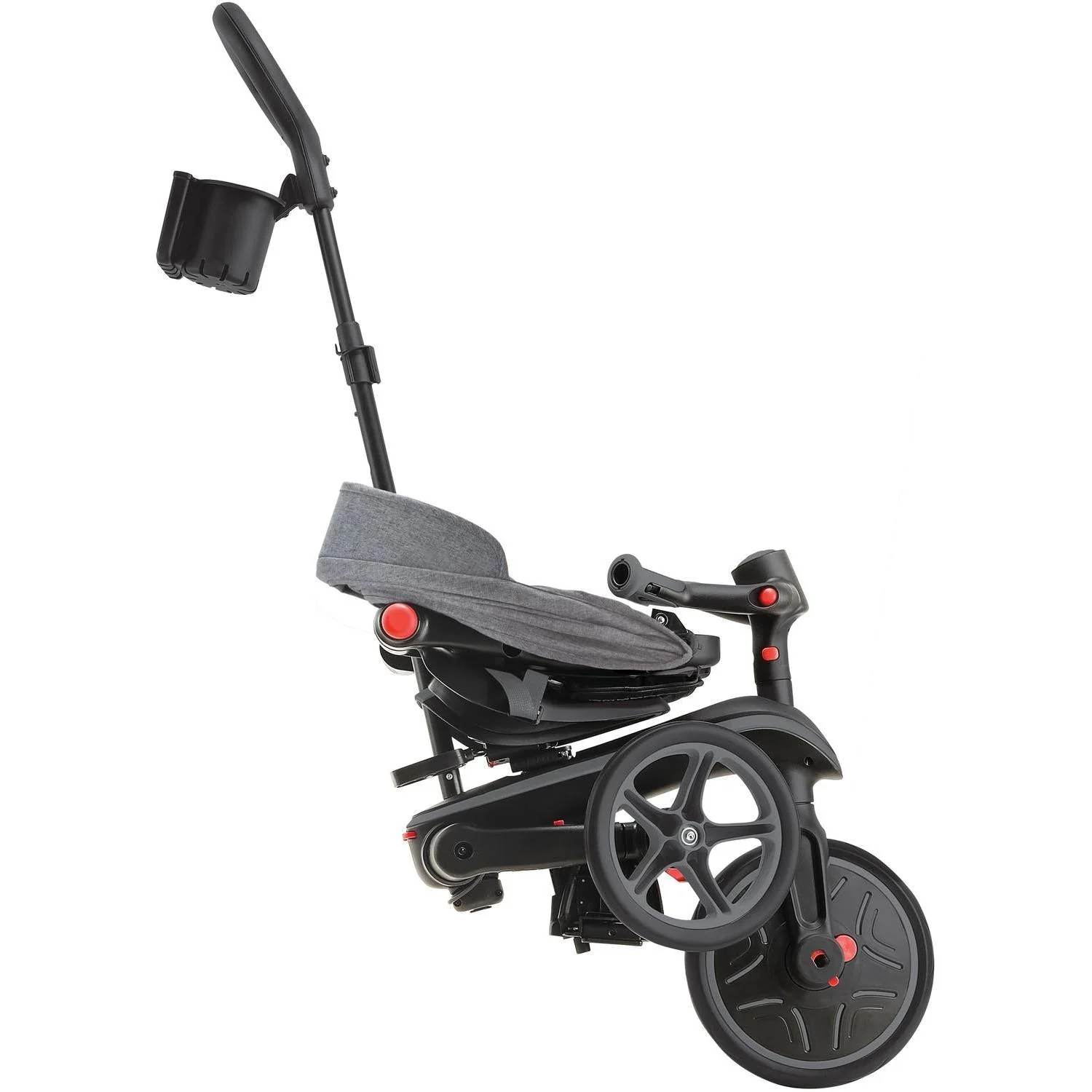 Globber Explorer Foldable 4in1 Kids Trike Black/Grey - Image 9