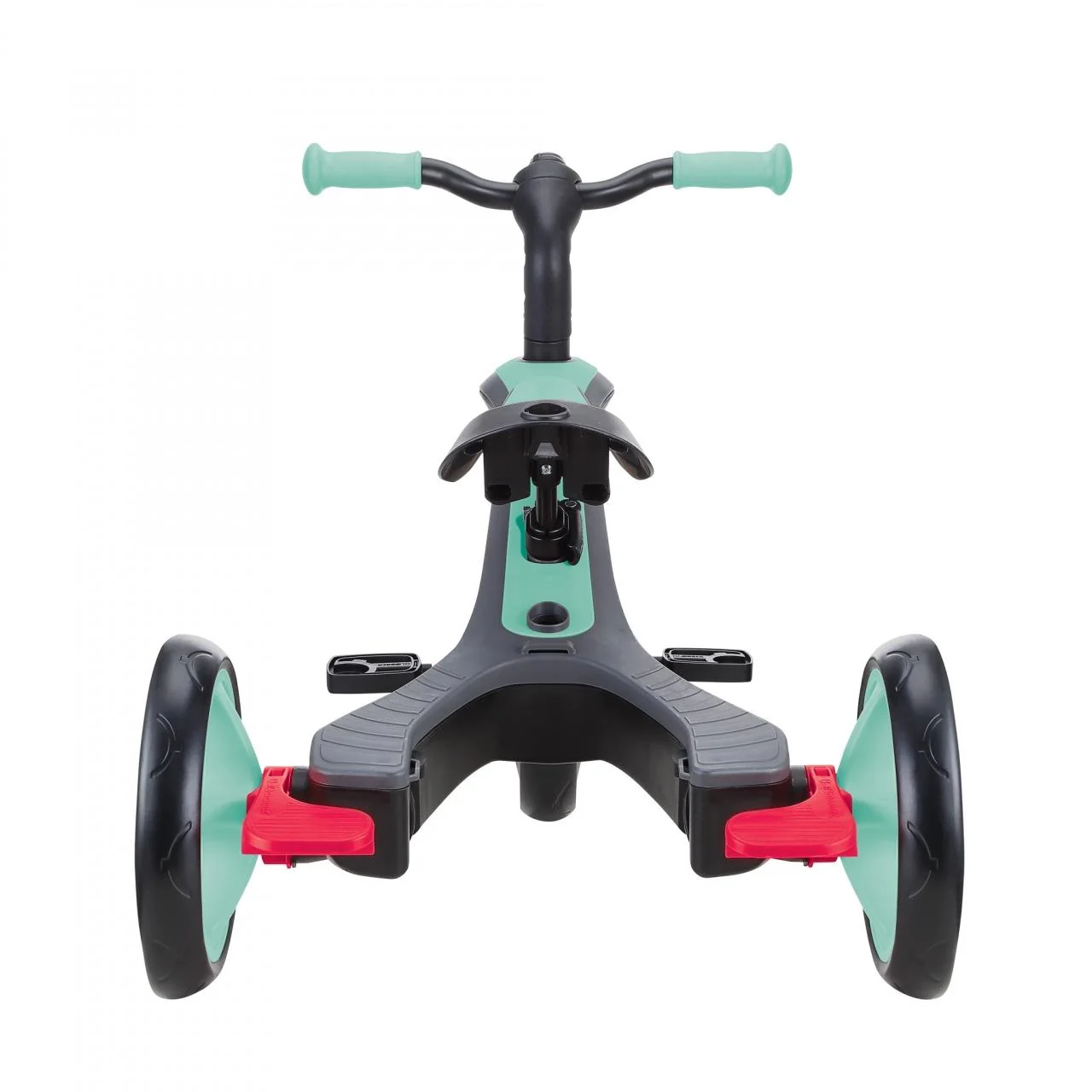 Globber Explorer 4in1 Kids Trike w/ Folding Canopy Mint - Image 17