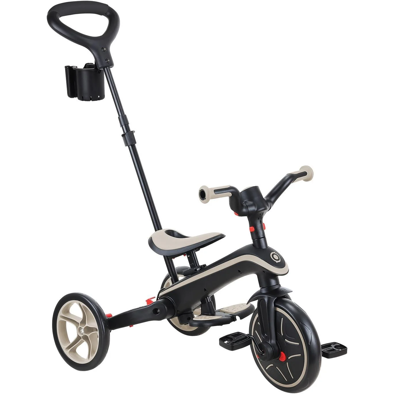 Globber Explorer Foldable 4in1 Kids Trike Taupe - Image 15