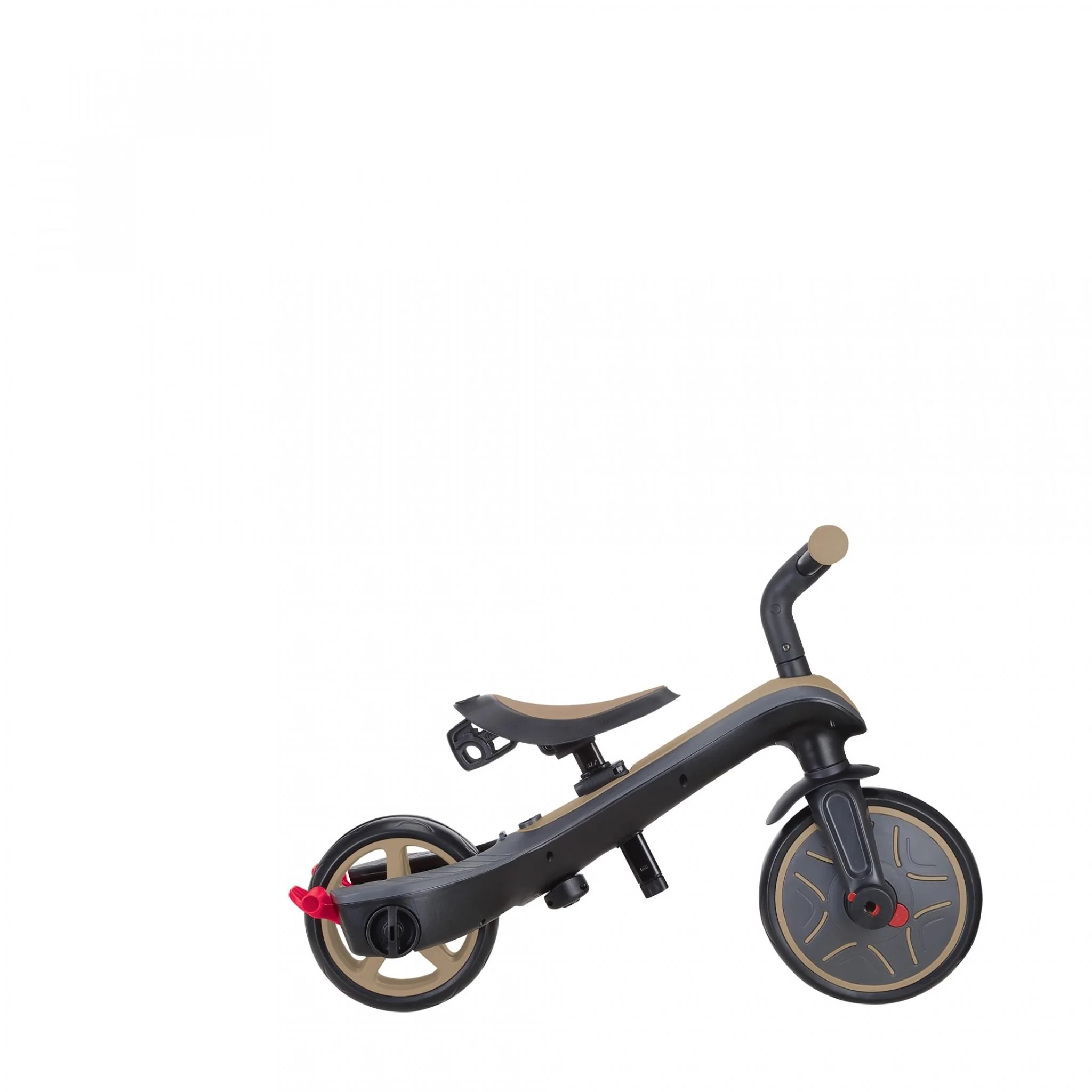 Globber Explorer 4in1 Kids Trike w/ Folding Canopy Sand - Image 3