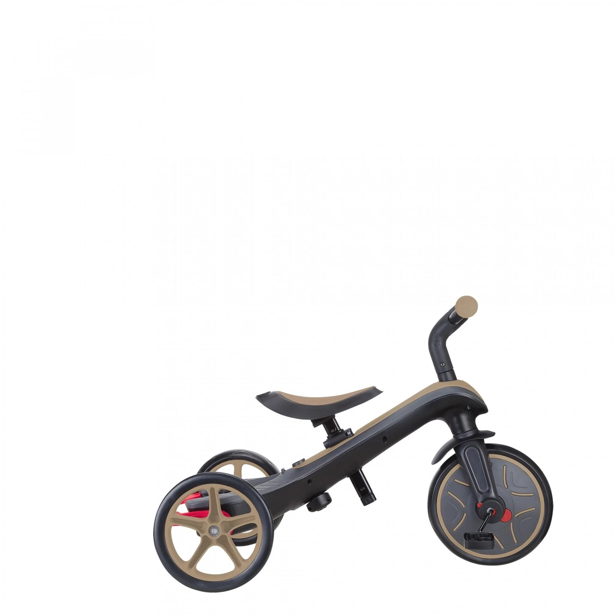 Globber Explorer 4in1 Kids Trike w/ Folding Canopy Sand - Image 4