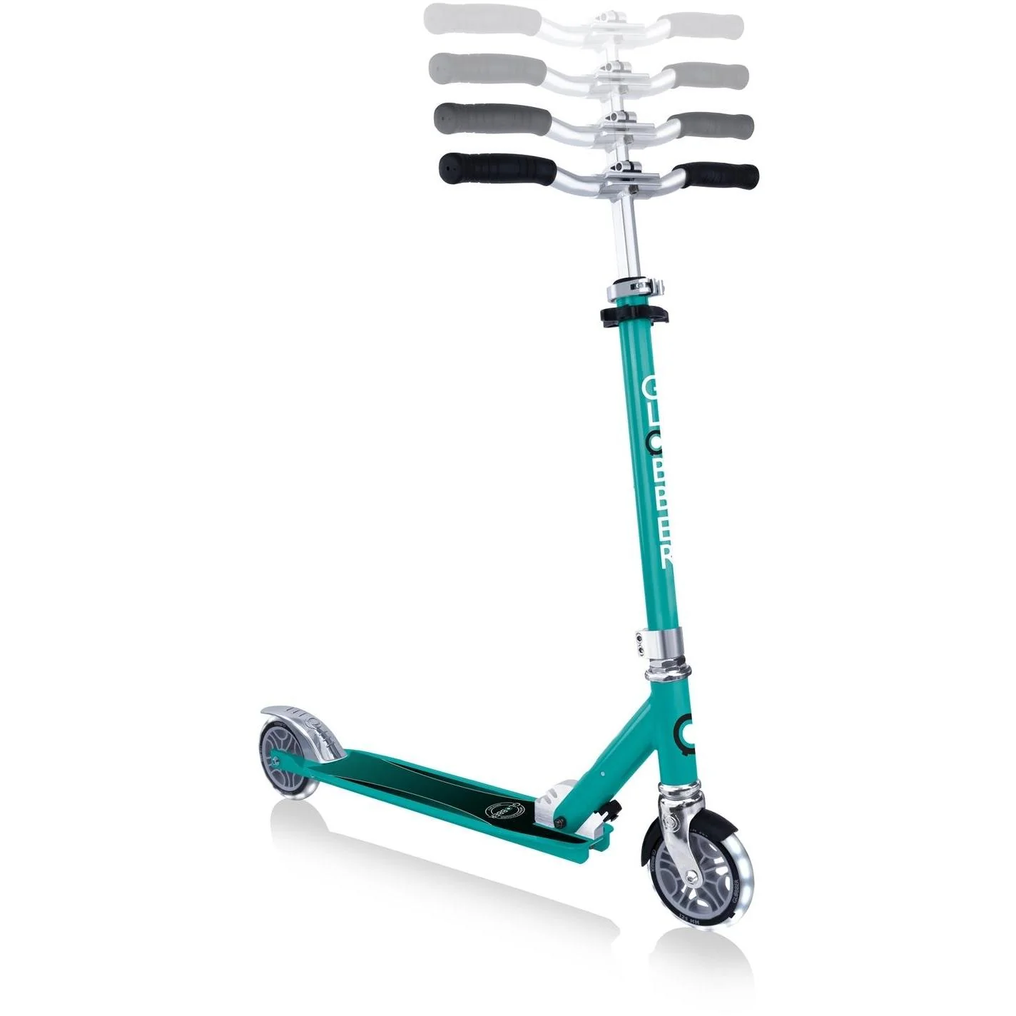 Globber Flow Element Scooter With Lights Jade - Image 4