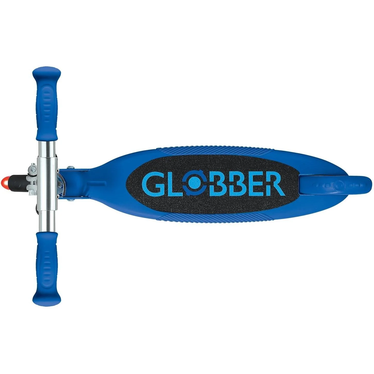 Globber Flow Foldable Junior w/ Llights 2-Wheel Kids Scooter Navy/Sky Blue - Image 9