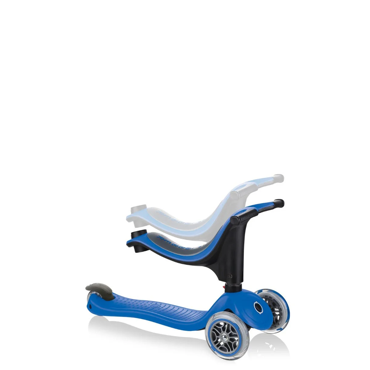 Globber Go Up Sporty Kids Scooter Navy Blue - Image 2