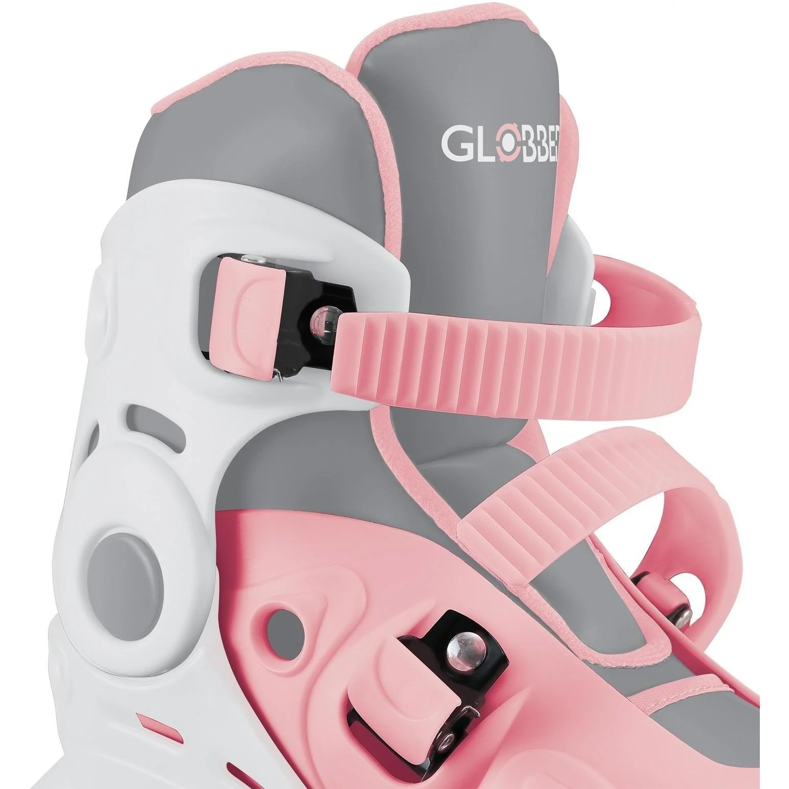 Globber Learning Inline Kids Skates 2in1 Pastel Pink - Image 4
