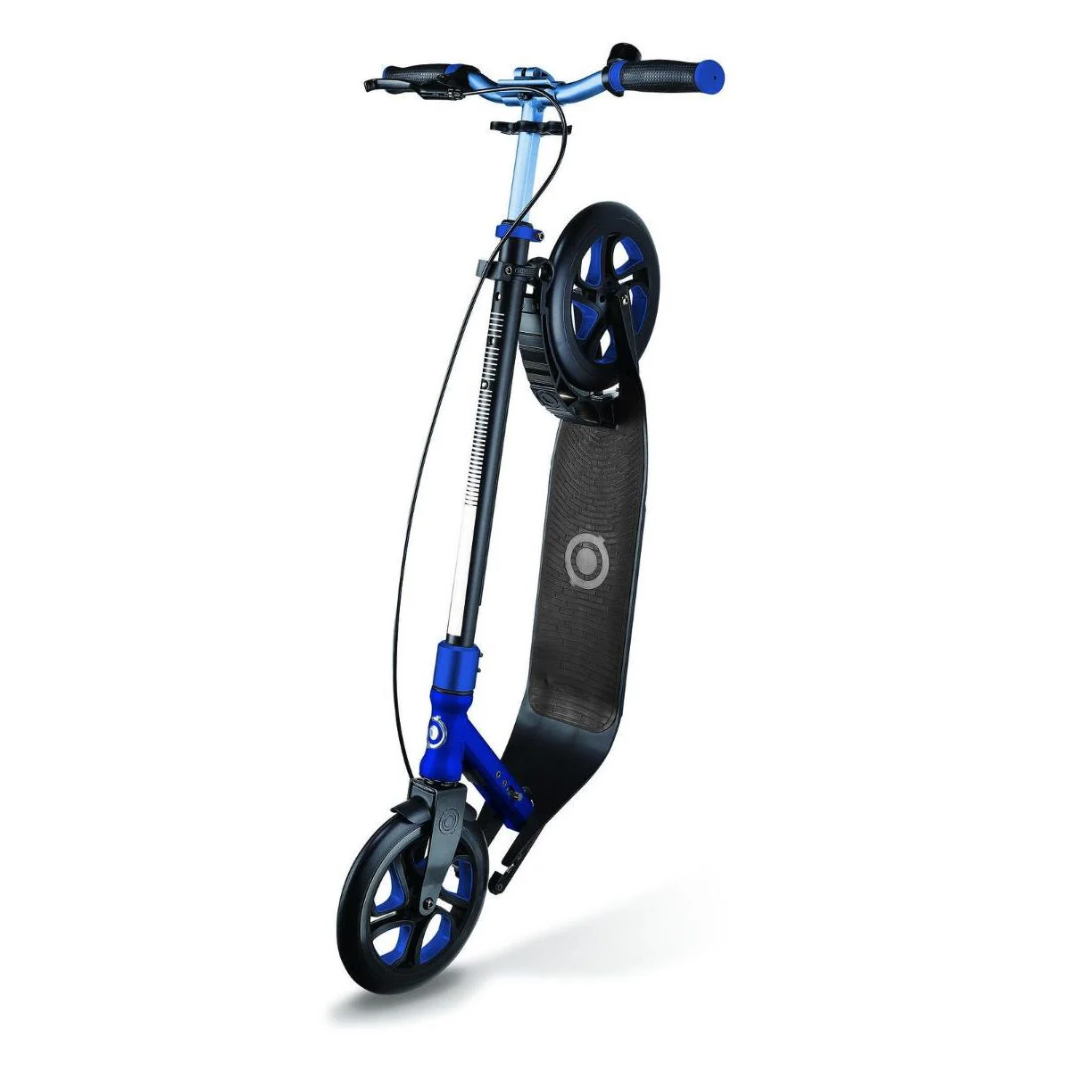 Globber One NL 230 Ultimate Scooter - Titanium/Slate Blue - Image 3