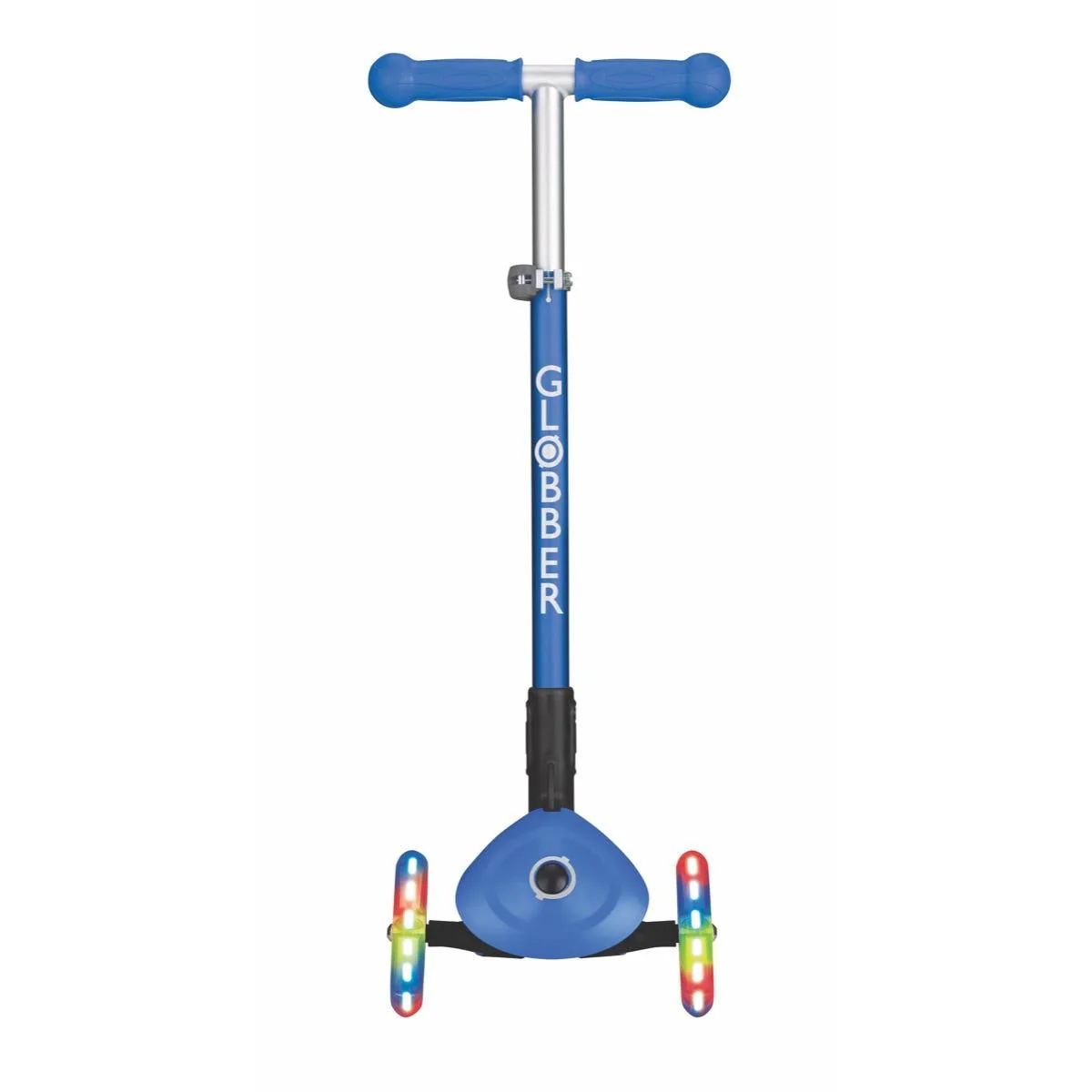 Globber Primo Foldable Lights Scooter Navy Blue - Image 7