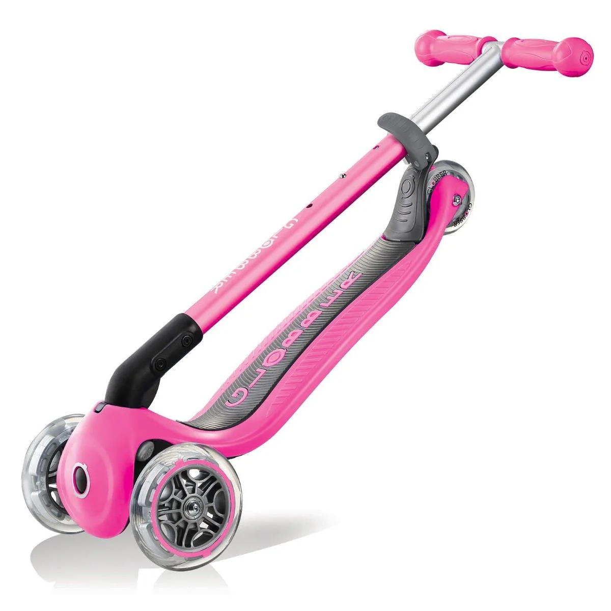 Globber Primo Foldable Scooter Deep Pink - Image 4