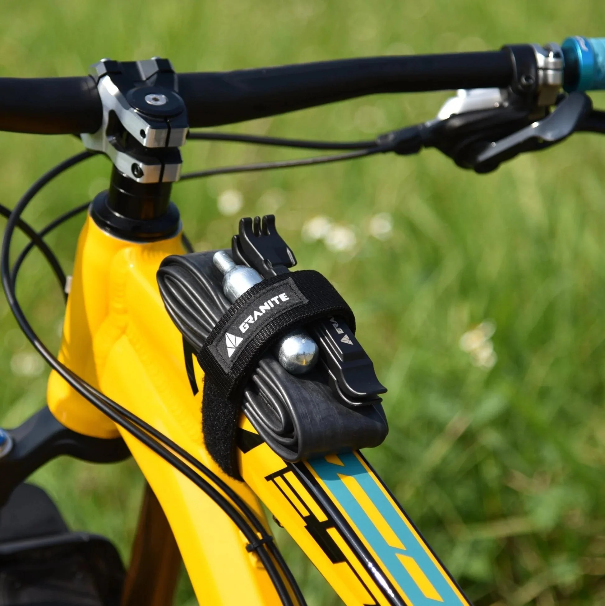 Granite Design Rockband Bike Frame Carrier Strap 45cm Yellow - Image 3