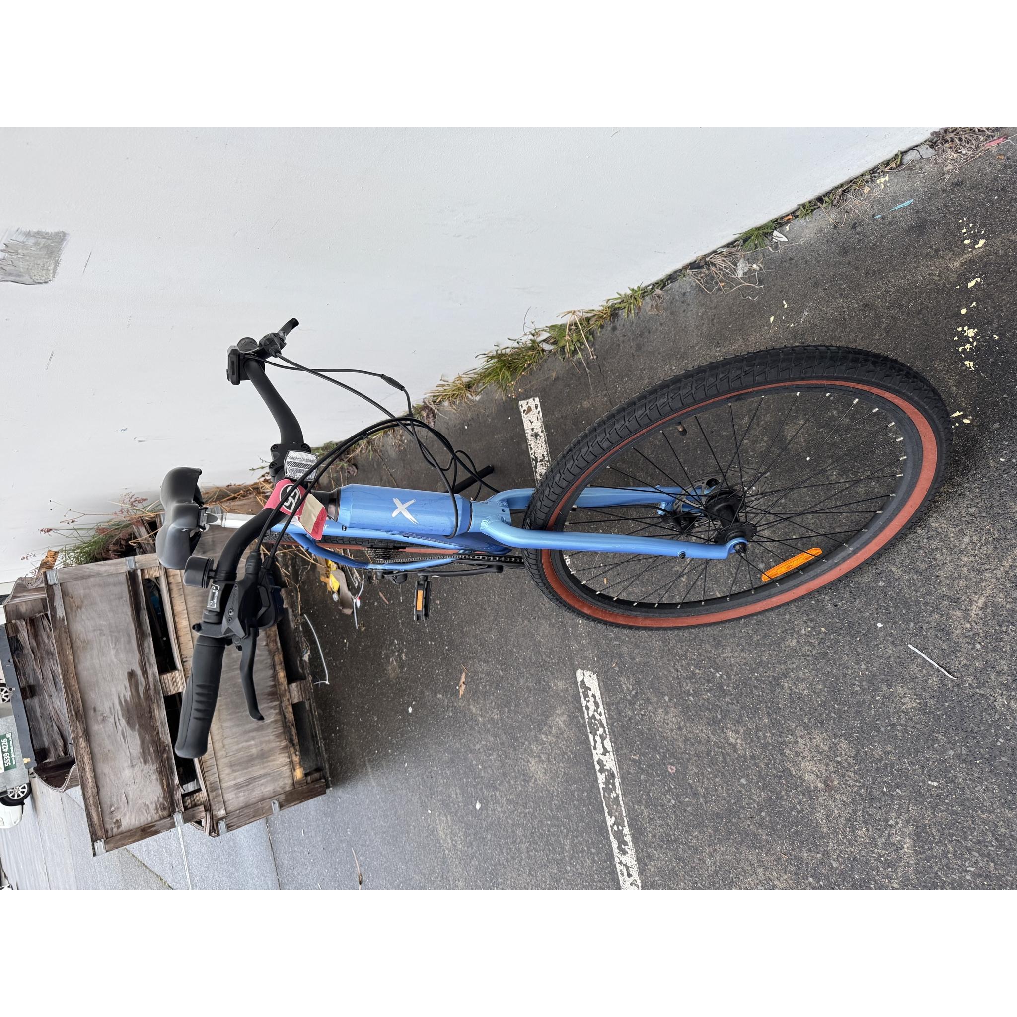 EX-DEMO VelectriX Cruiser Step Through Blue (Small) - Image 6