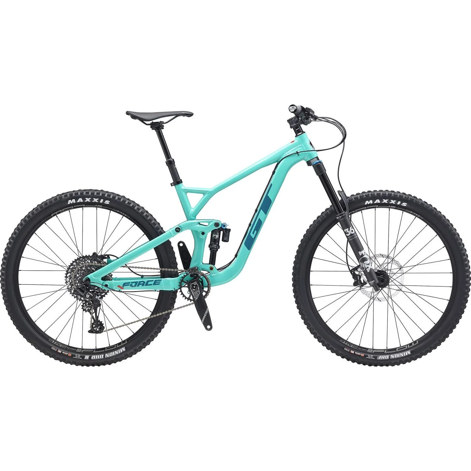 GT Force 29 Expert Mountain Bike Gloss Pitch Green