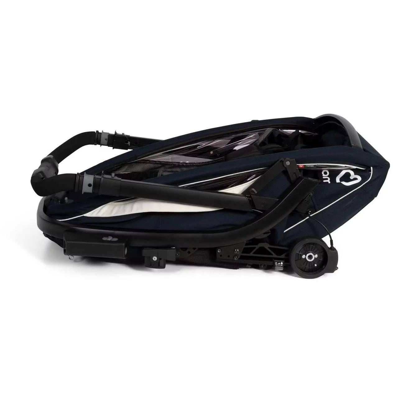 Hamax Breeze Two Child Trailer Navy - Image 6