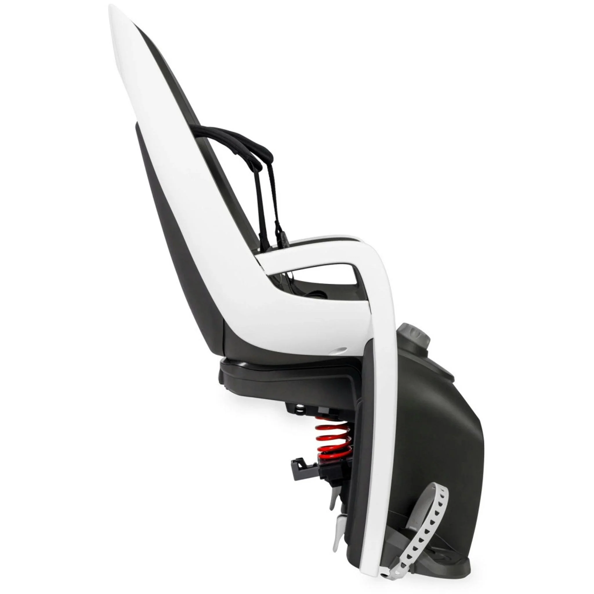 Hamax Caress Rack Mounted Baby Seat with Sprung Carrier Adapter White - Image 2
