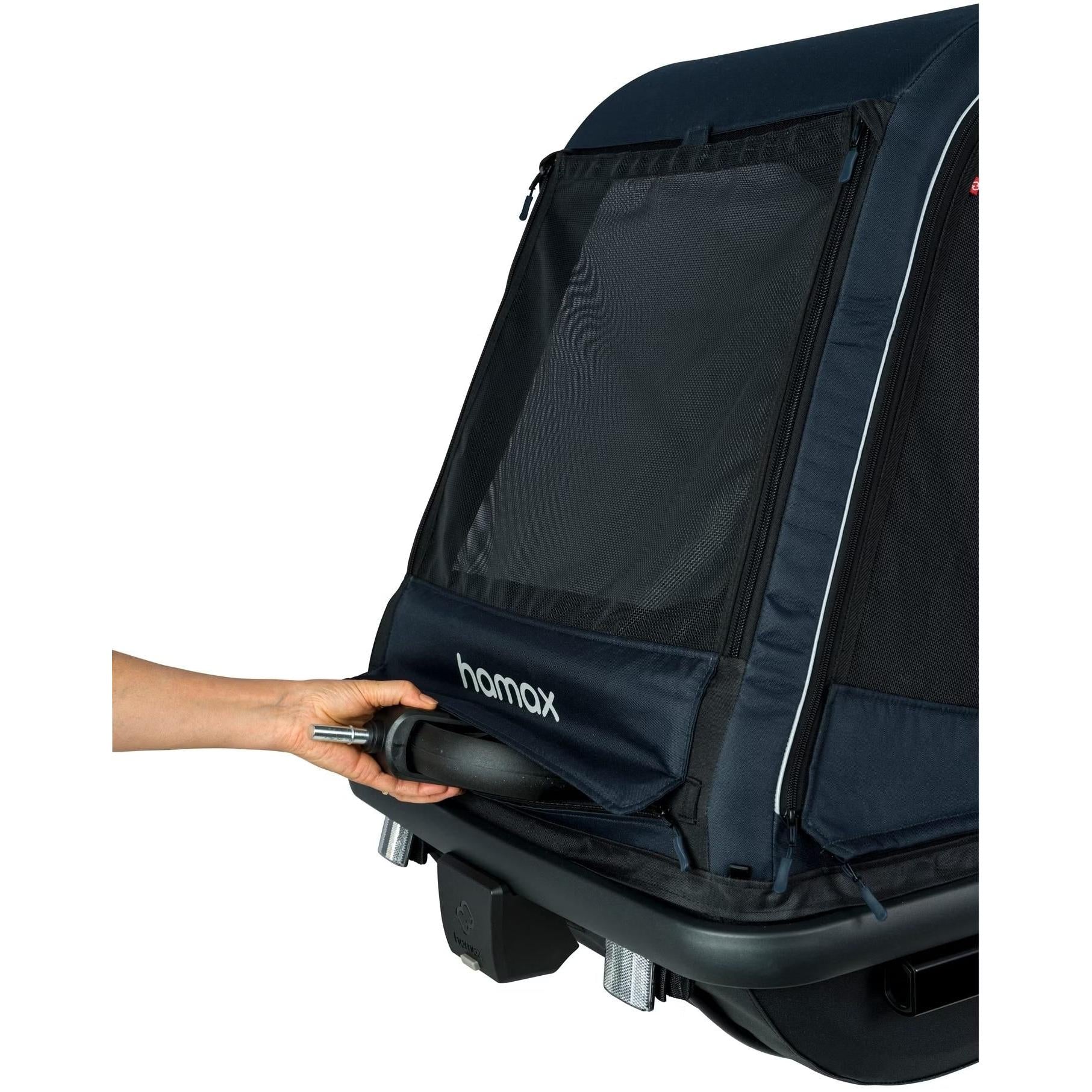 Hamax Pluto Dog Trailer Large Navy/Black - Image 7