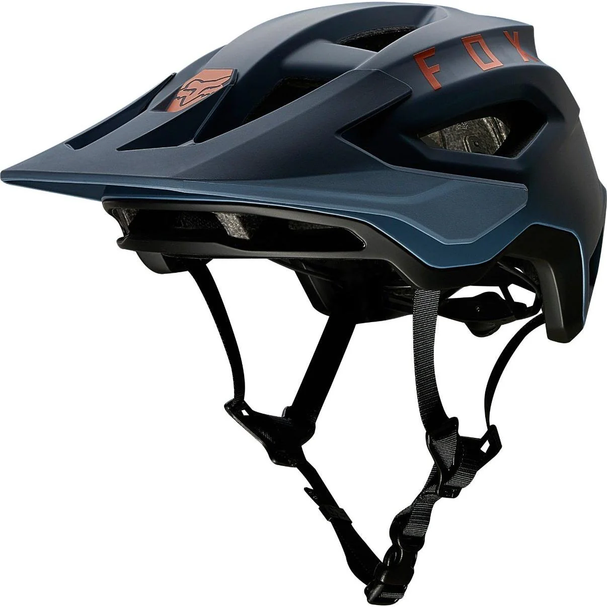 FOX Speedframe Helmet Blue Steel - Image 2