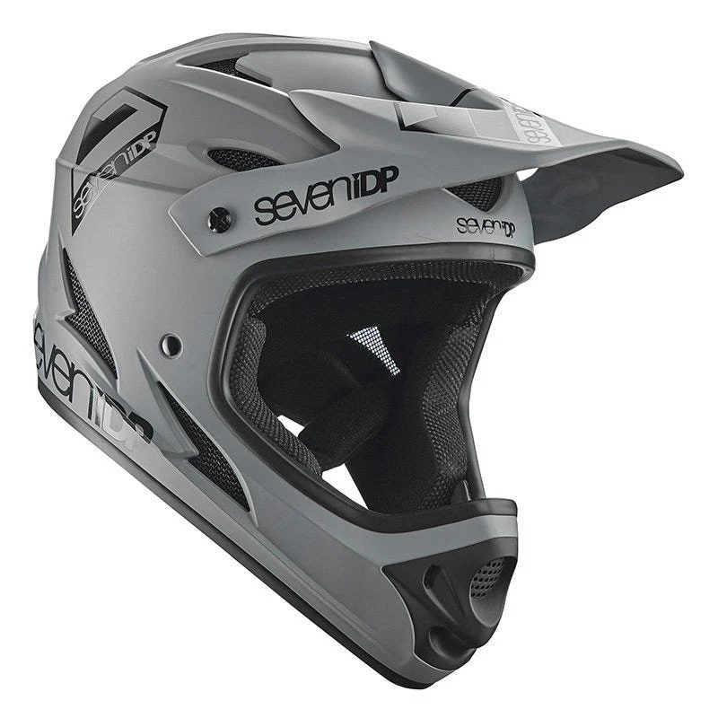 Seven iDP M1 Full Face Helmet Army Grey - Image 3