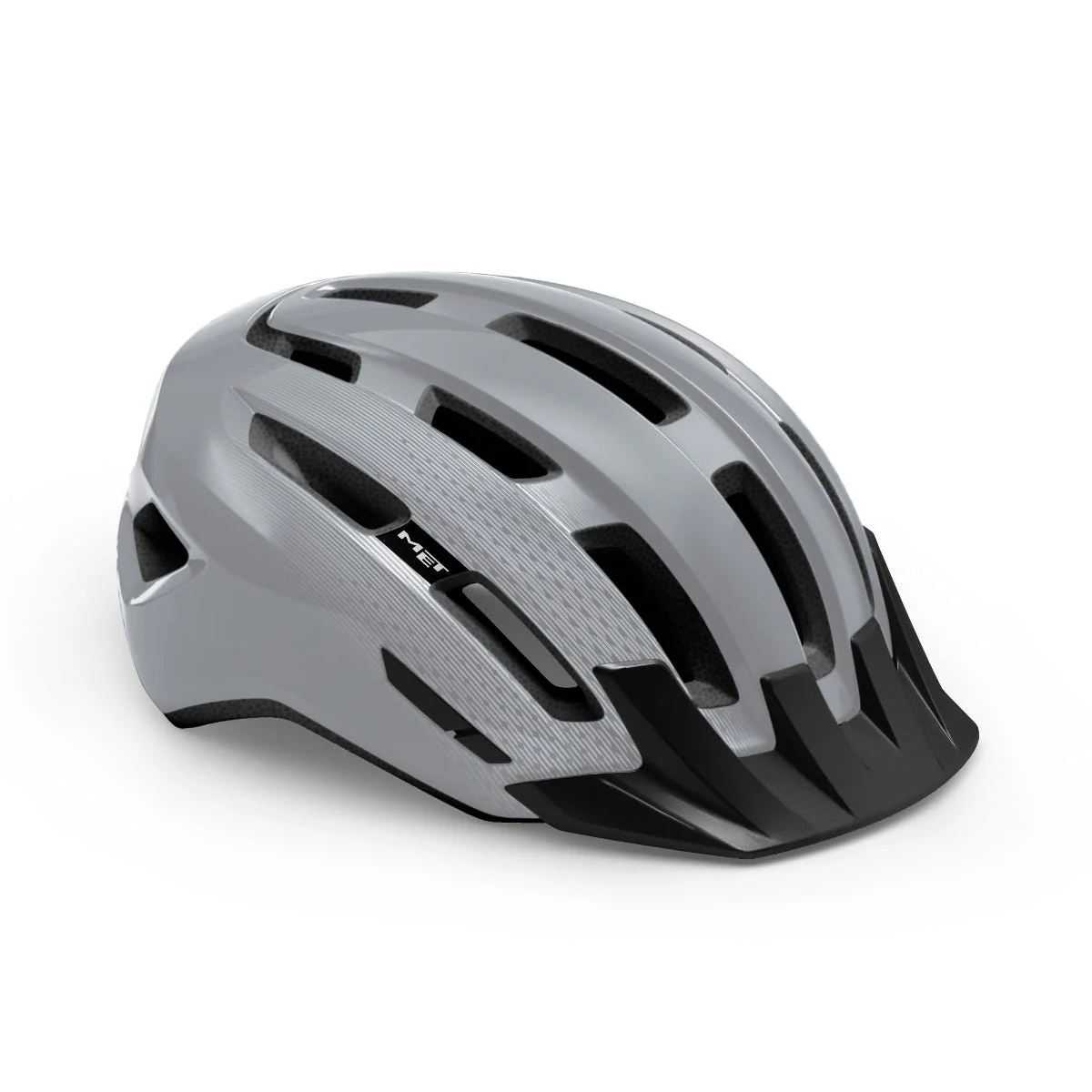 MET Downtown Helmet Grey - Image 3