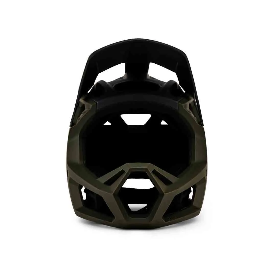 FOX Proframe Clyzo Fullface Helmet Olive Green - Image 2