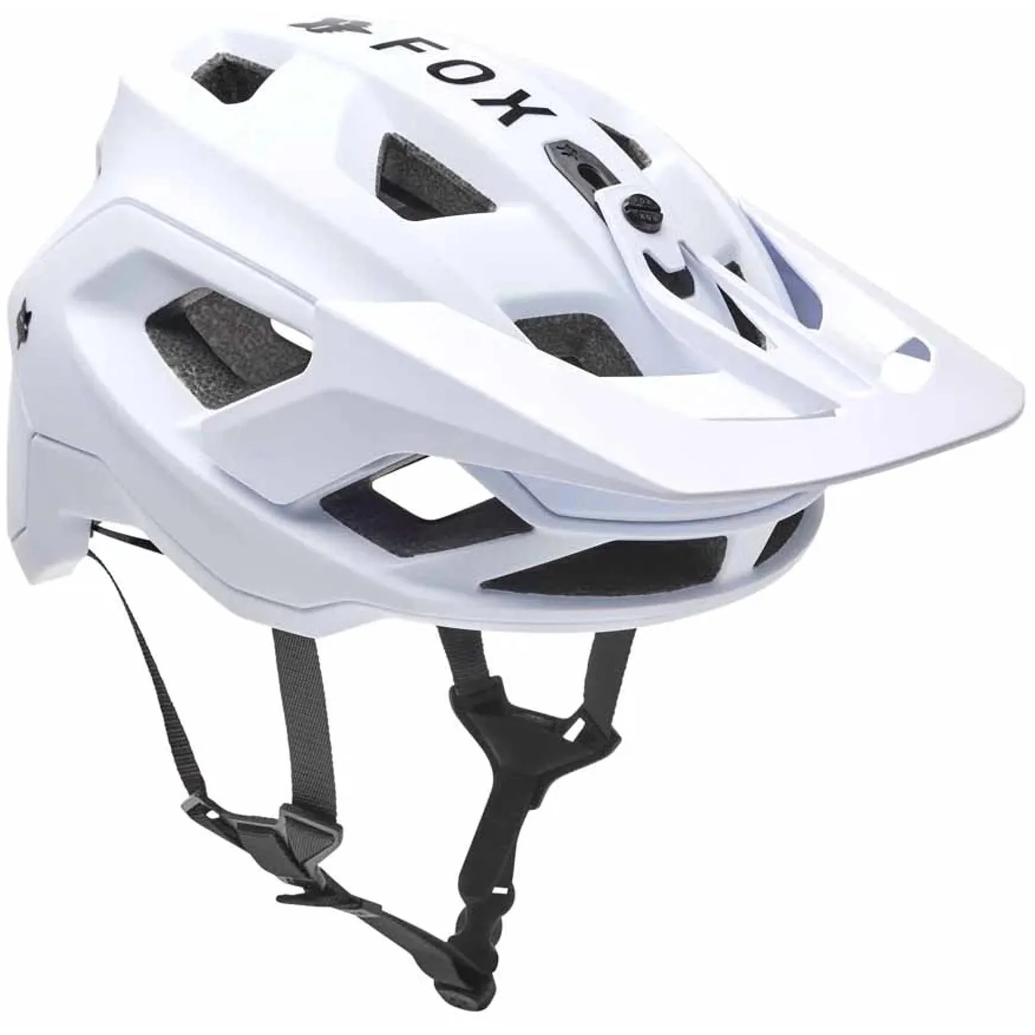 Fox Speedframe Solid MIPS MTB Helmet White - Image 2