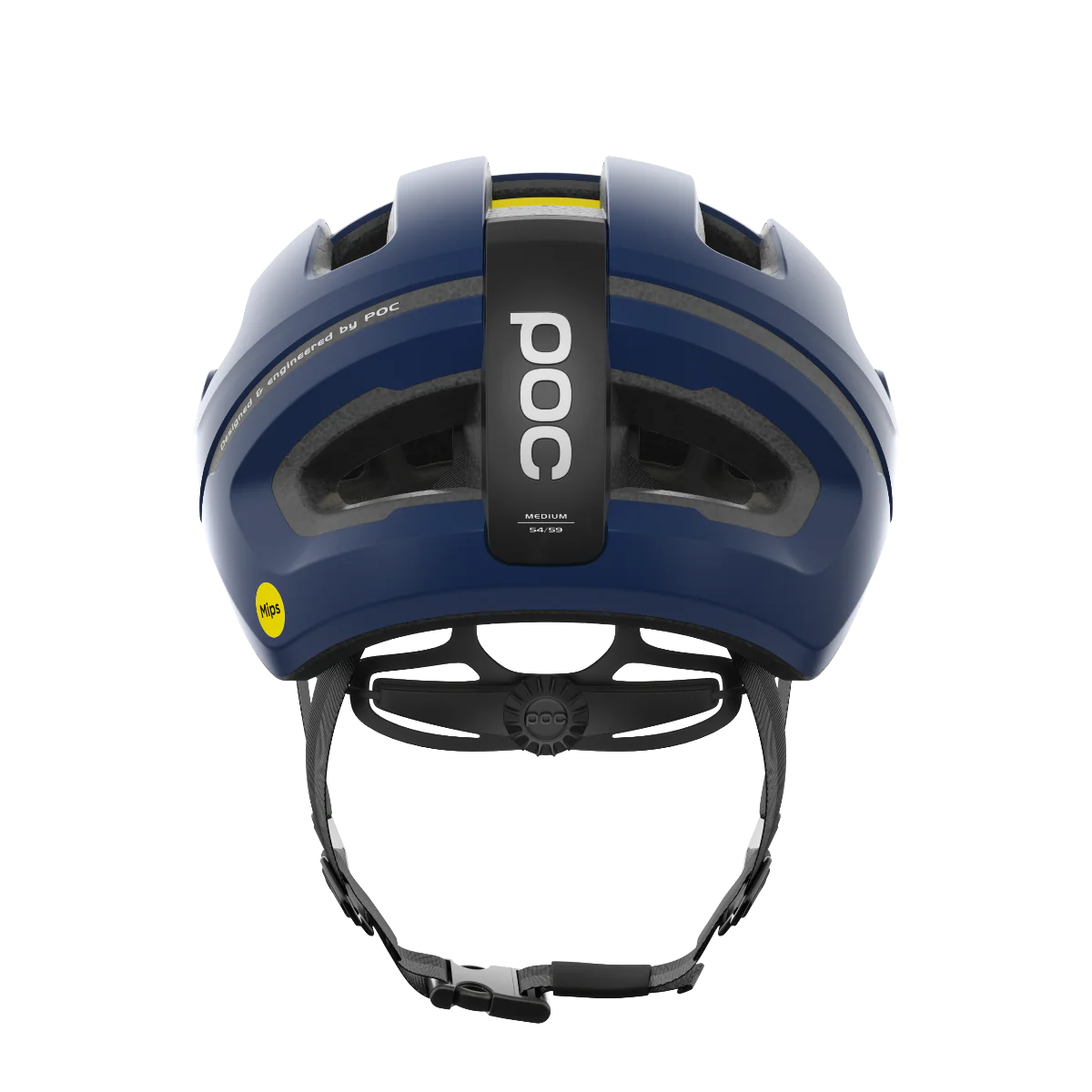 POC Omne Air MIPS Helmet Lead Blue Matt - Image 4