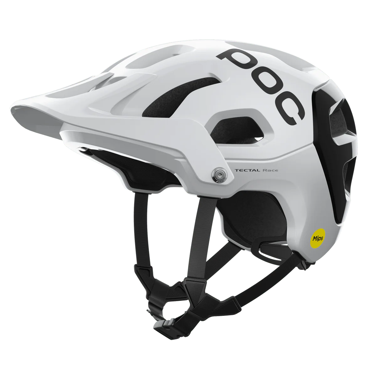 POC Tectal Race MIPS MTB Helmet Hydrogen White/Black - Image 3