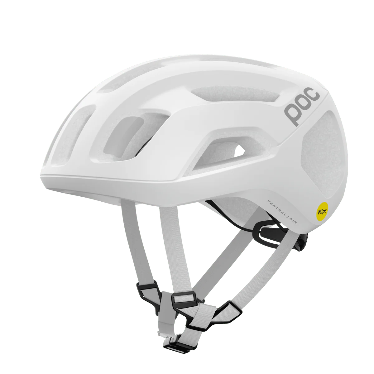 POC Ventral AIR MIPS Helmet Matt White/Silver - Image 3