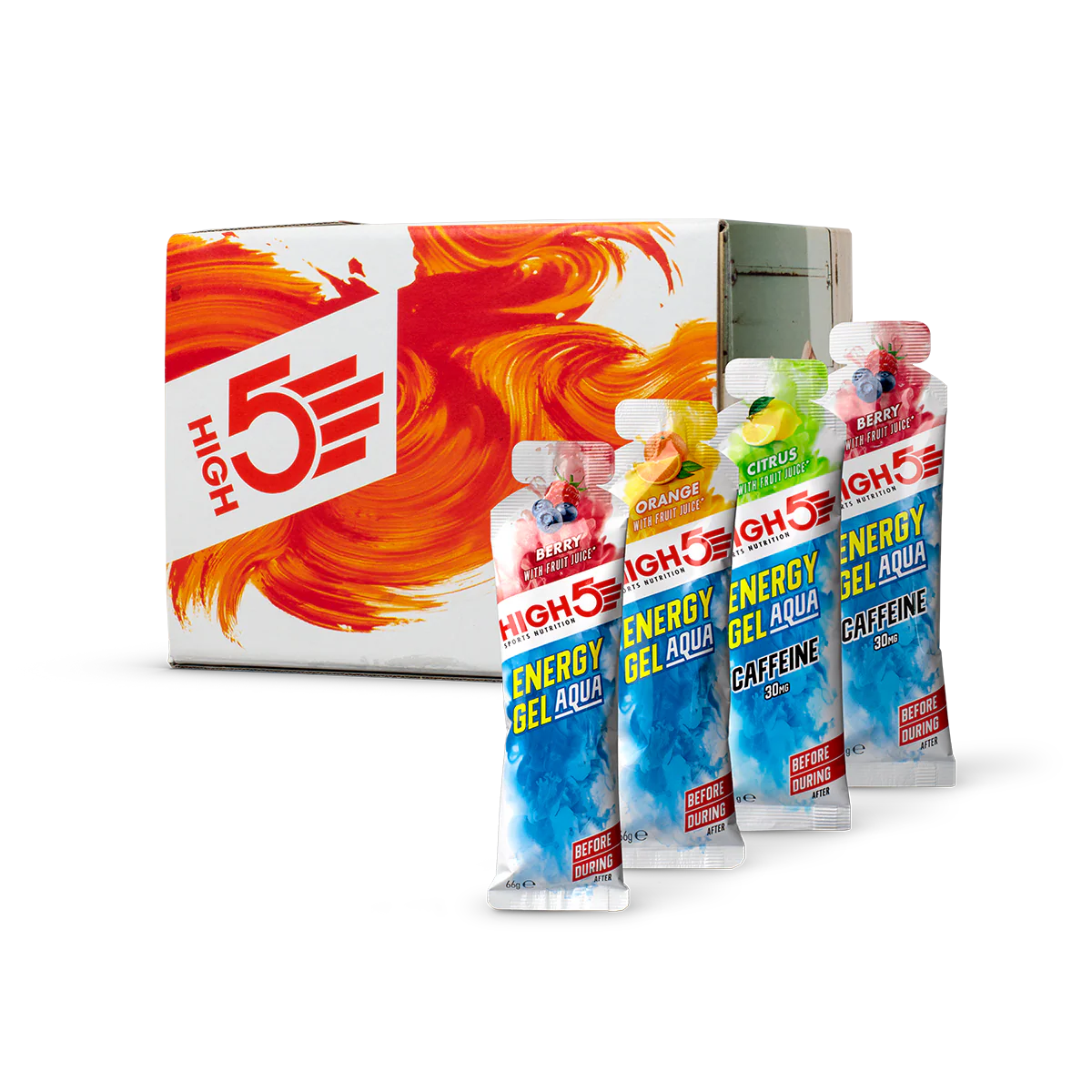 HIGH5 Energy Gel Aqua Mixed Pack Box of 15