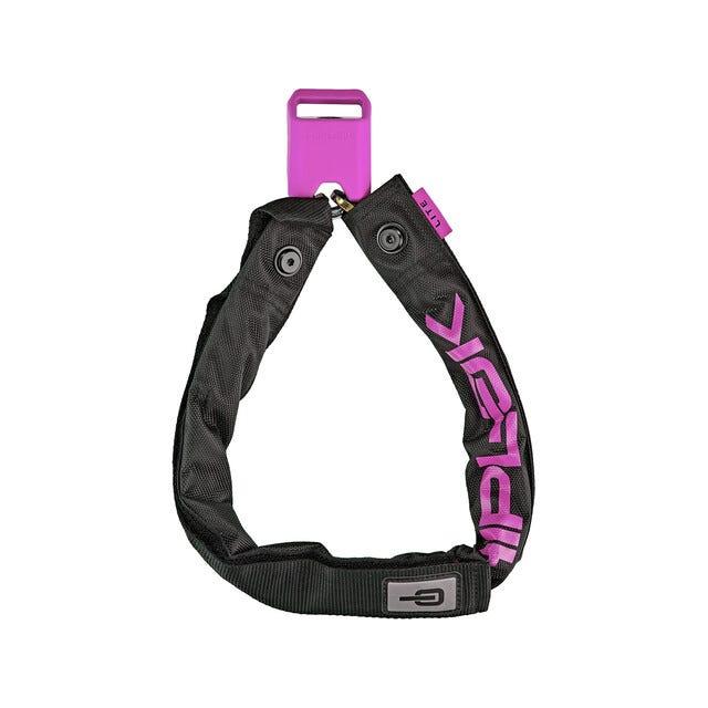 Hiplok LITE Wearable Key Chain Lock 75cm Black/Pink - Image 2