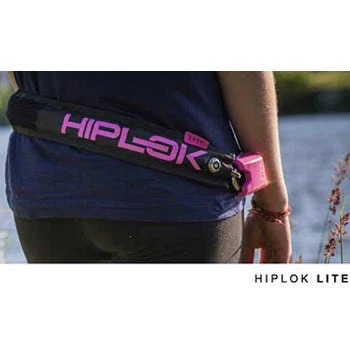 Hiplok LITE Wearable Key Chain Lock 75cm Black/Pink - Image 5
