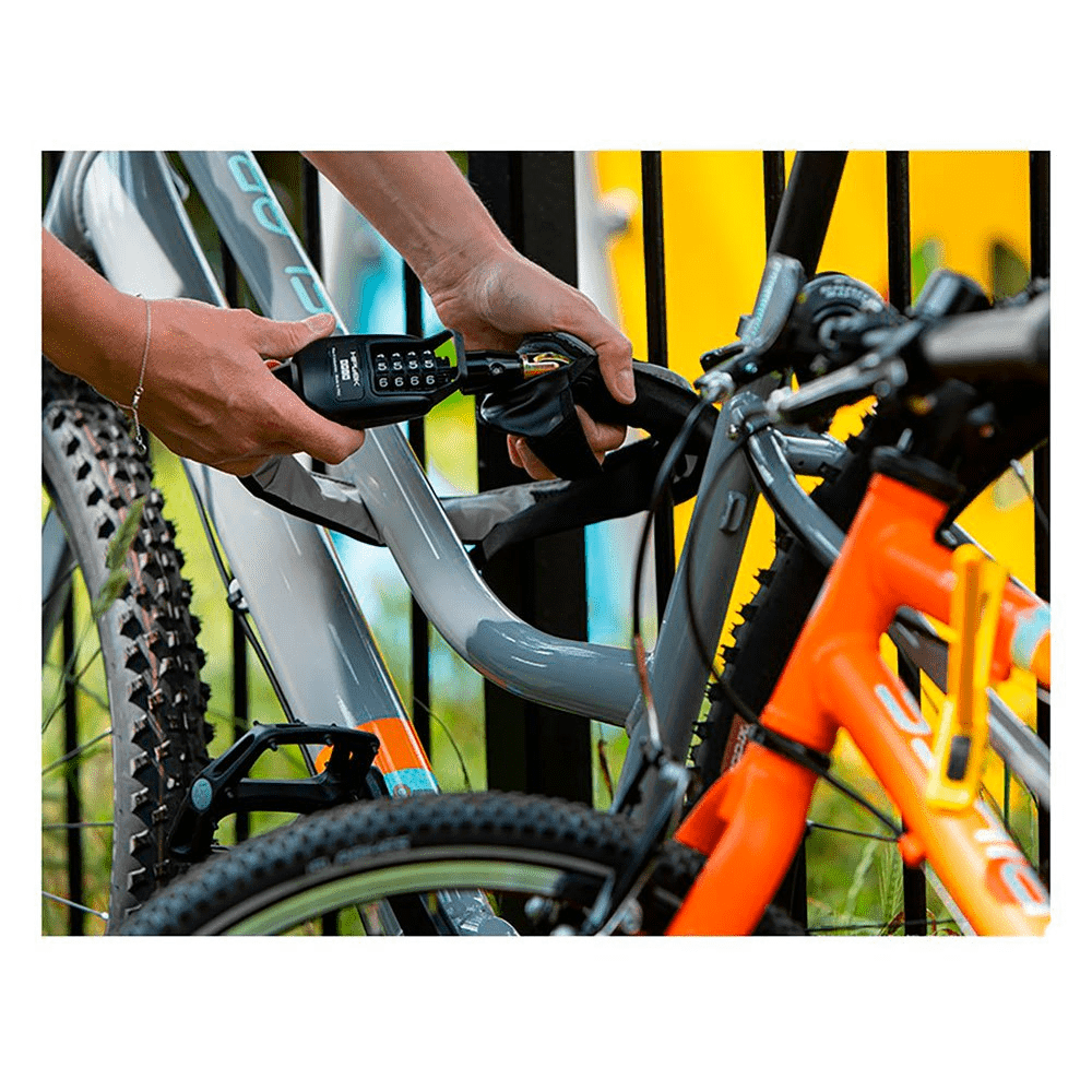 Hiplok SPIN Wearable Combo Chain Lock 75cm SuperBright Reflective - Image 2