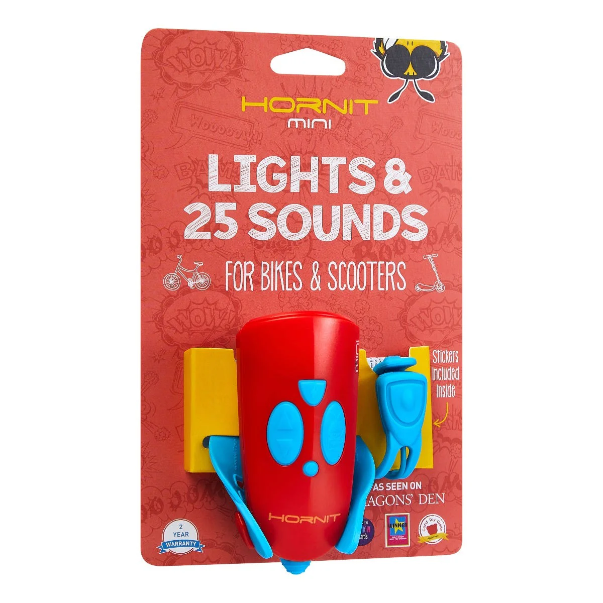 Hornit Mini Horn Blue/Red - Image 4