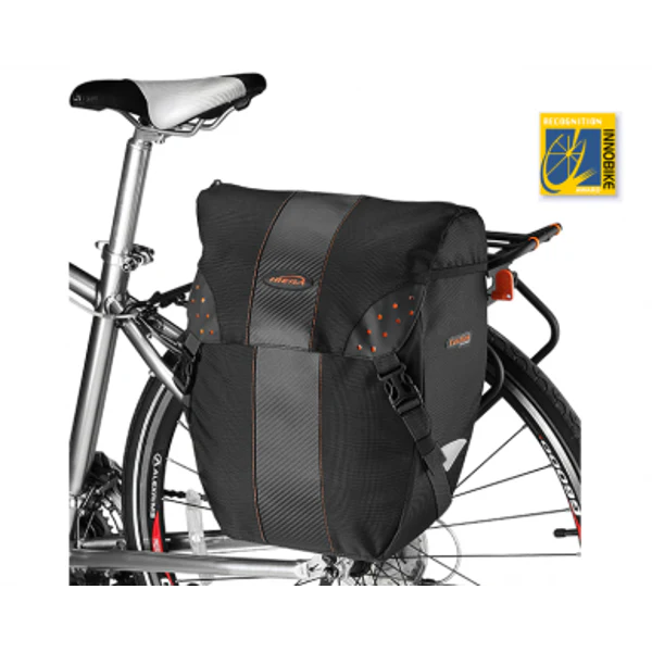 Ibera Pak Rak Single Pannier Bag 15L Black - Image 2
