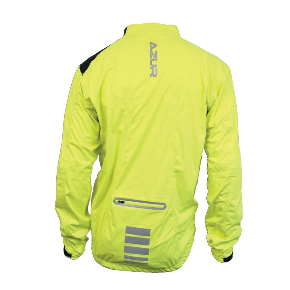 Azur Shield Softshell Jacket Hi-Viz Yellow - Image 3