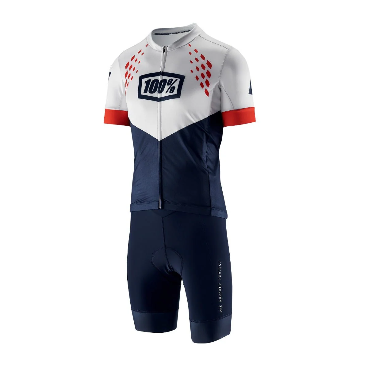 100% Exceeda Mountain Bike Jersey Navy - Image 2