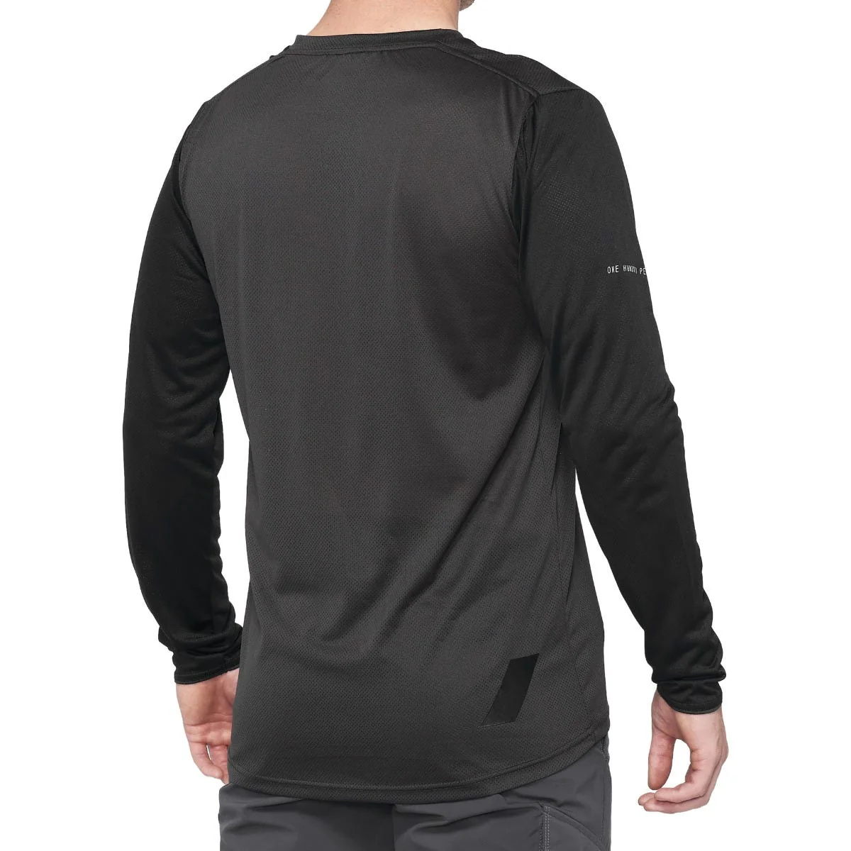 100% Ridecamp Long Sleeve Jersey Black - Image 2