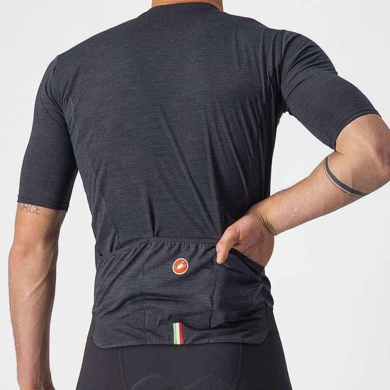 Jersey Castelli22 ESSENZA JERSEY LIGHT BLACK - Image 3