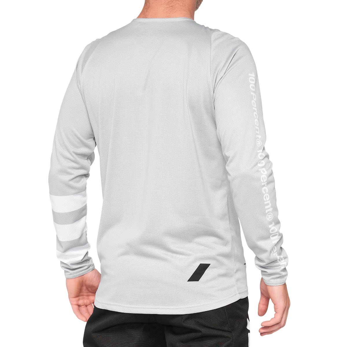100% R-Core Long Sleeve Jersey Vapour/White - Image 2