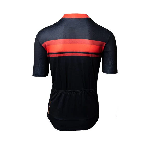 Pedal Short Sleeve Jersey Black Red - Image 3