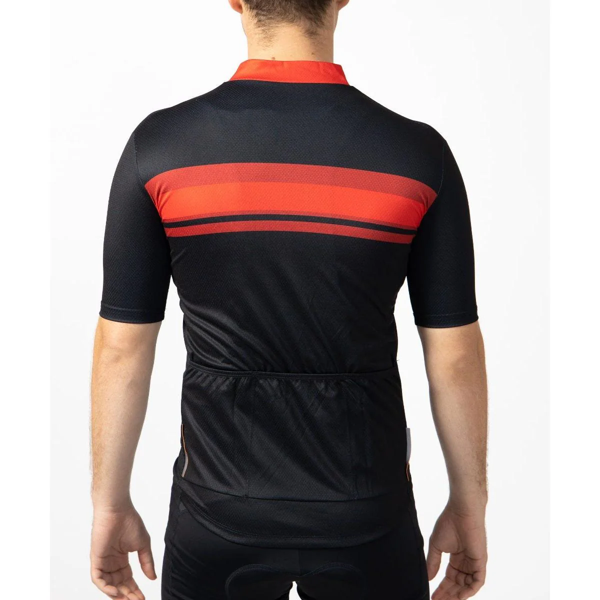 Pedal Short Sleeve Jersey Black Red - Image 6