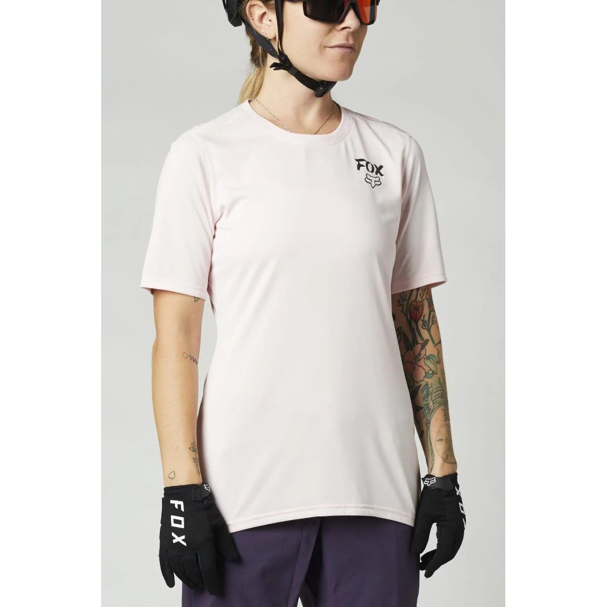FOX Ranger Short Sleeve Women's Jersey Pale Pink - Image 2