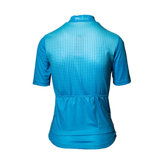 Pedal Womens Short Sleeve Jersey Teal - Image 4