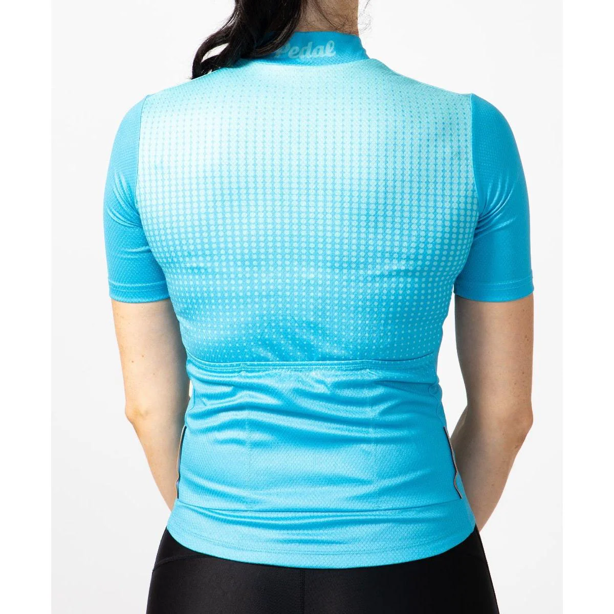 Pedal Womens Short Sleeve Jersey Teal - Image 6
