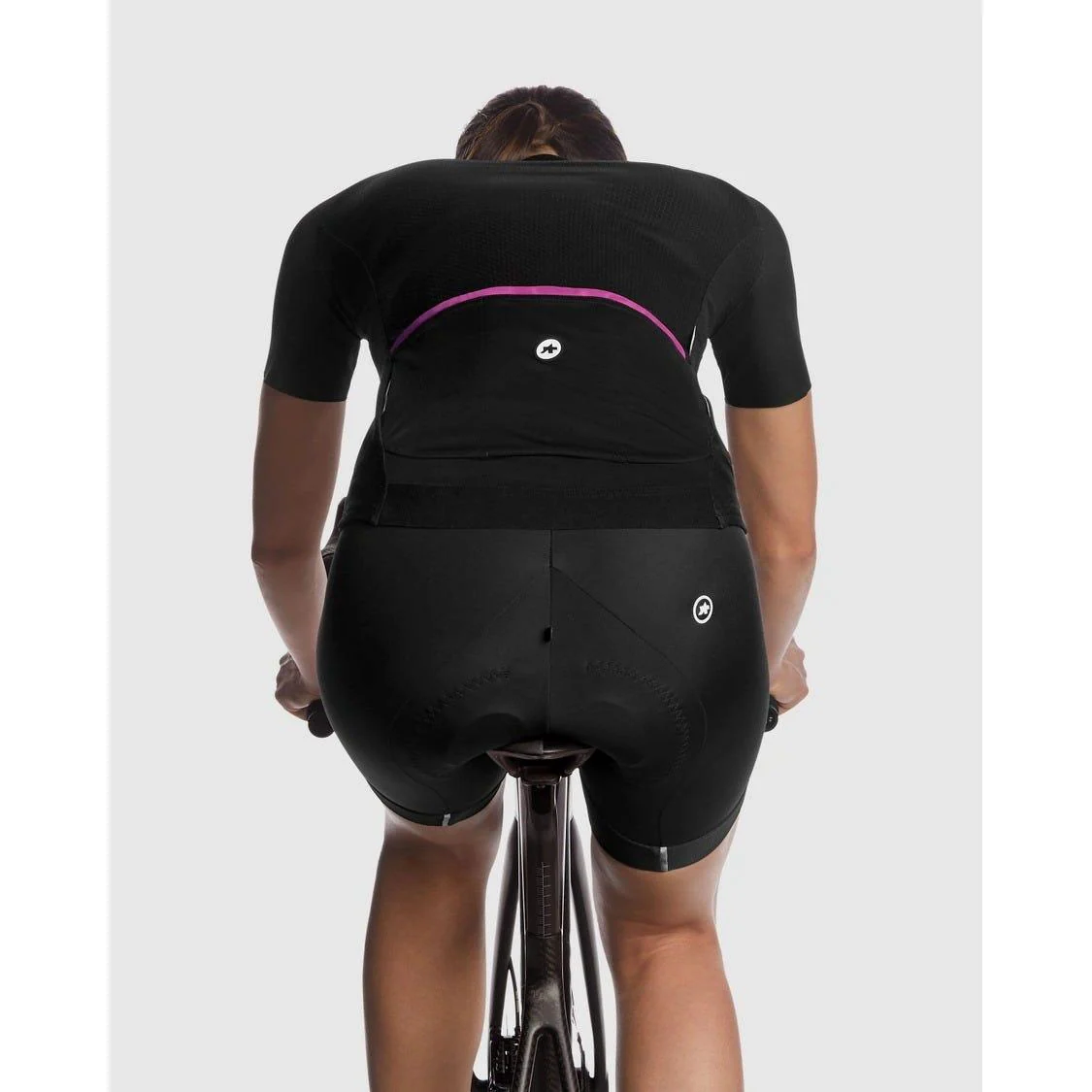 Assos UMA GT C2 Womens Short Sleeve Jersey Summer Black - Image 7