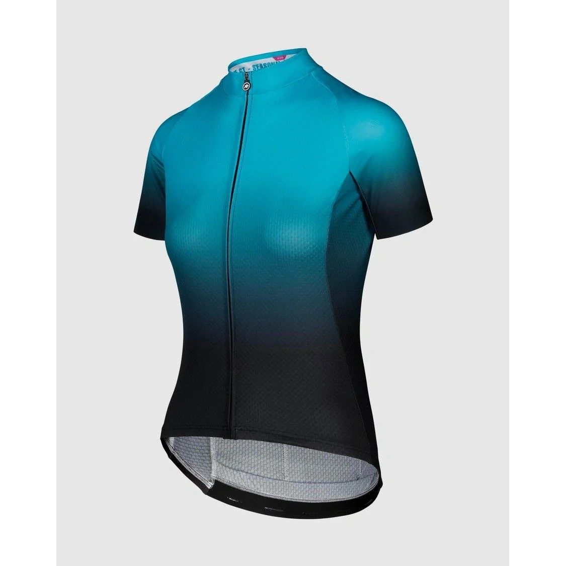 Assos UMA GT C2 Womens Short Sleeve Jersey Summer Blue Shifter - Image 4