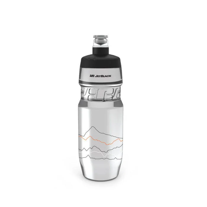 JetBlack Icon Bottle Clear Black 710mL