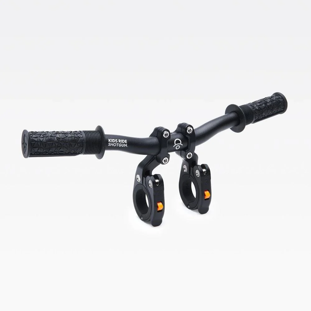 Kids Ride Shotgun Kids Pro Combo MTB Seat & Handlebar Black - Image 4