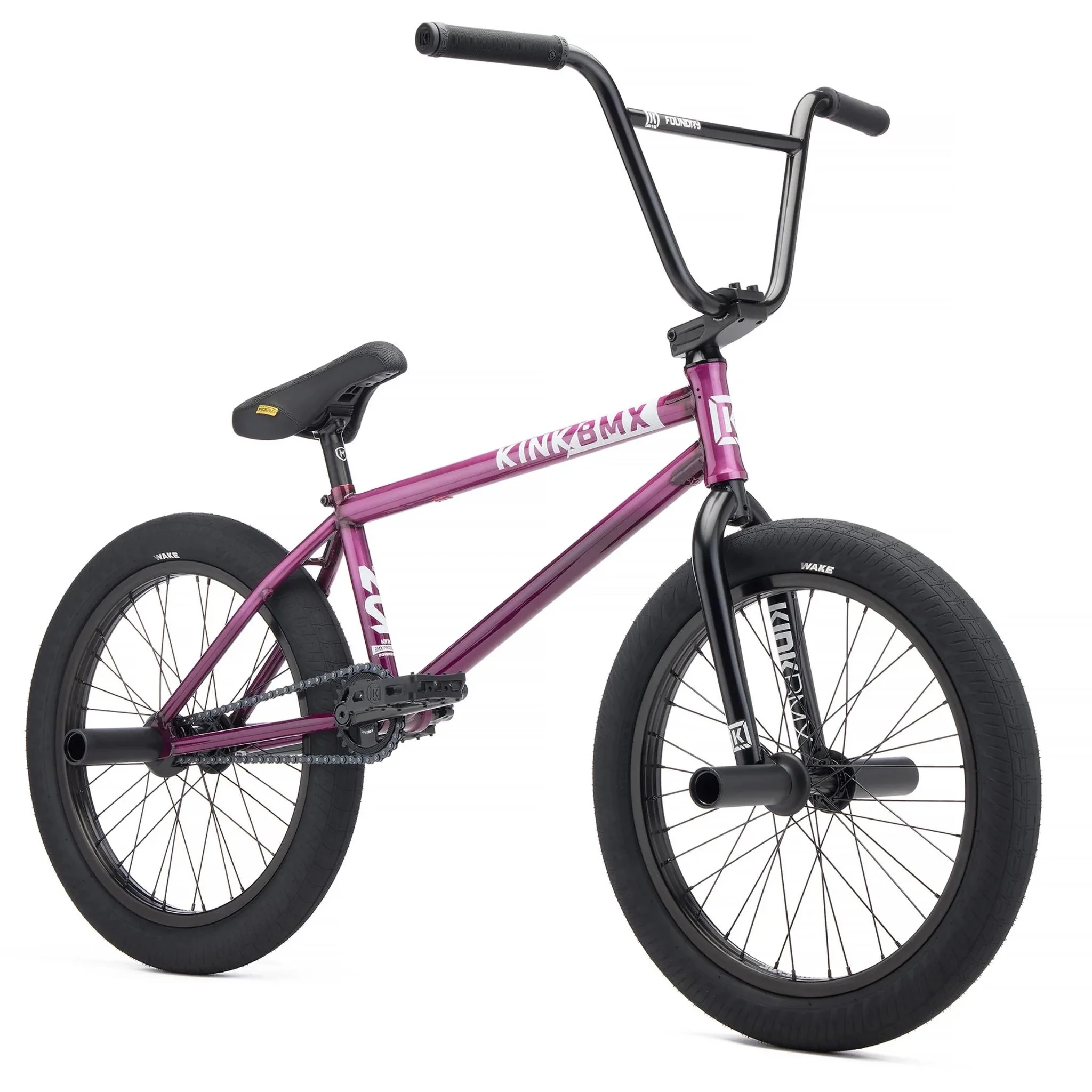 Kink Downside 20'' BMX Bike Deep Purple - Image 2