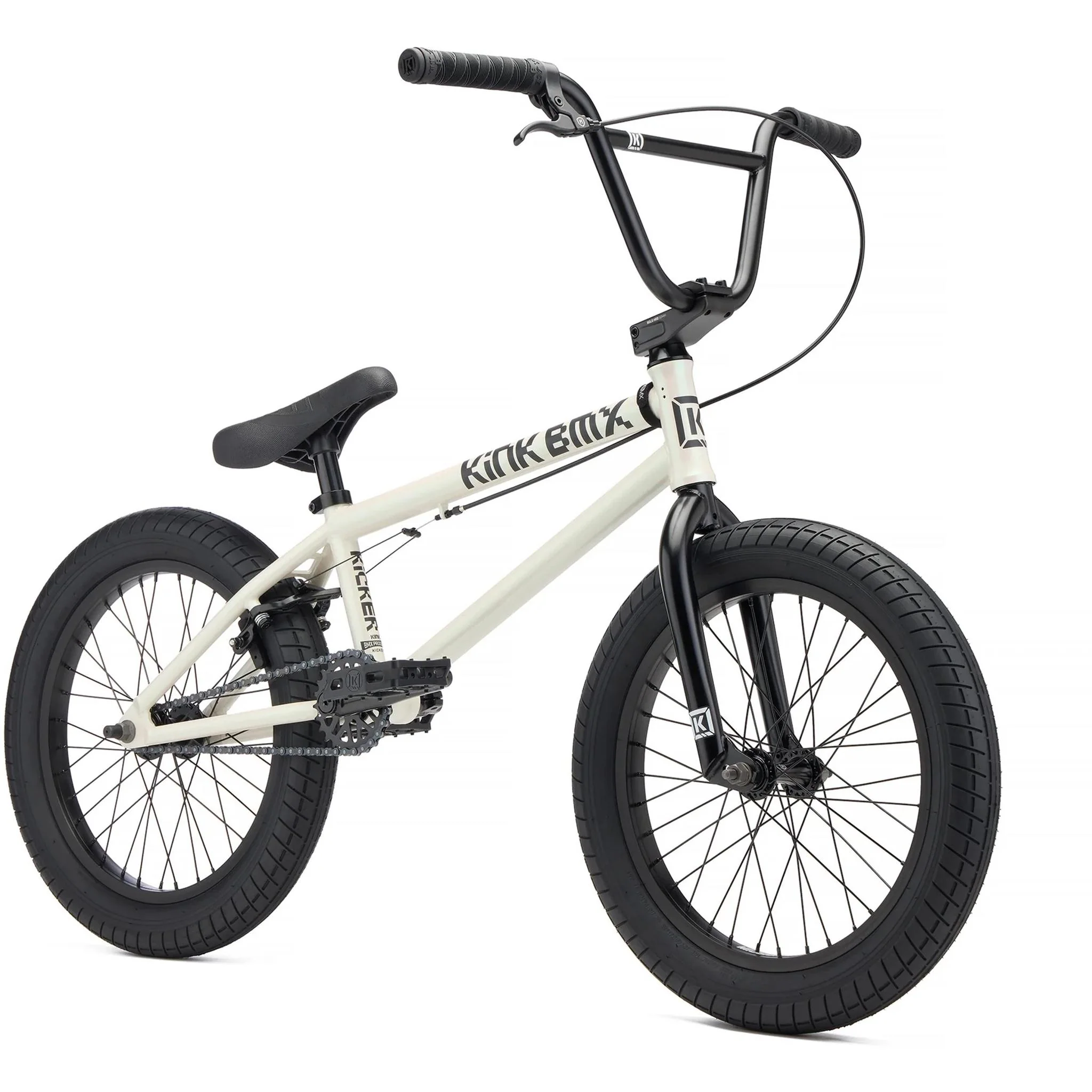 Kink Kicker 18'' BMX Bike Glacier White - Image 2